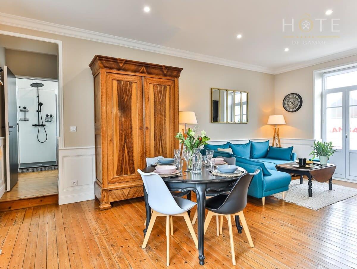 Chaleureux Logement-Centre Ville-Proche Gare-Plage レ・サ​​ーブル・ドロンヌ エクステリア 写真