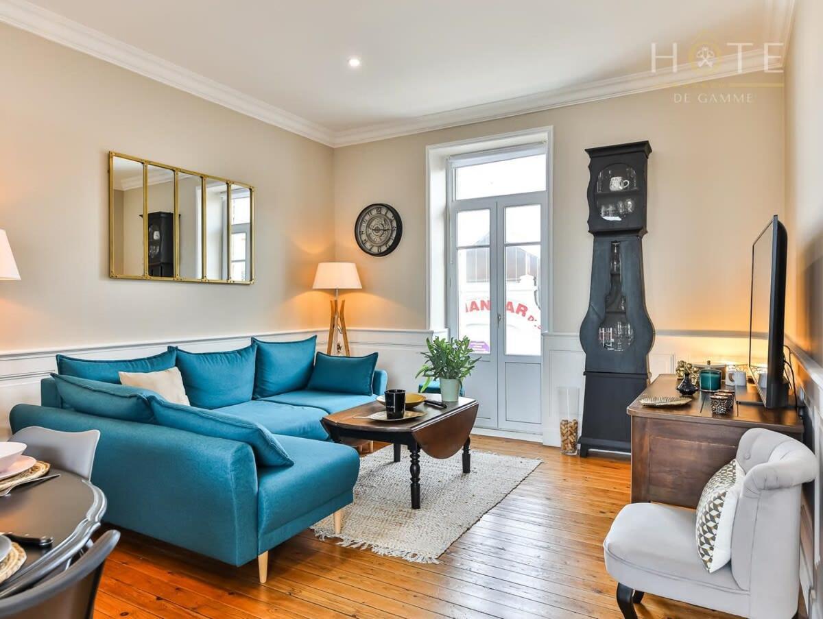 Chaleureux Logement-Centre Ville-Proche Gare-Plage レ・サ​​ーブル・ドロンヌ エクステリア 写真