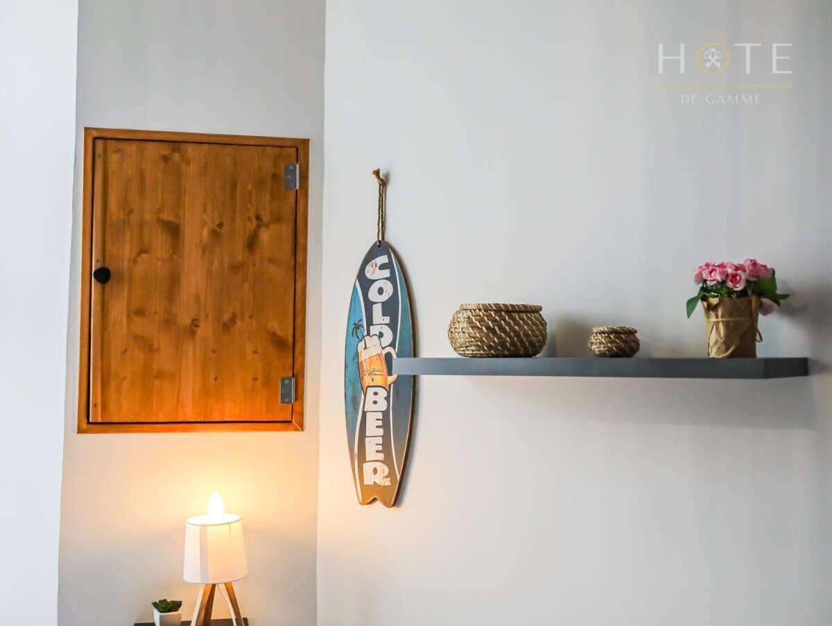 Chaleureux Logement-Centre Ville-Proche Gare-Plage レ・サ​​ーブル・ドロンヌ エクステリア 写真