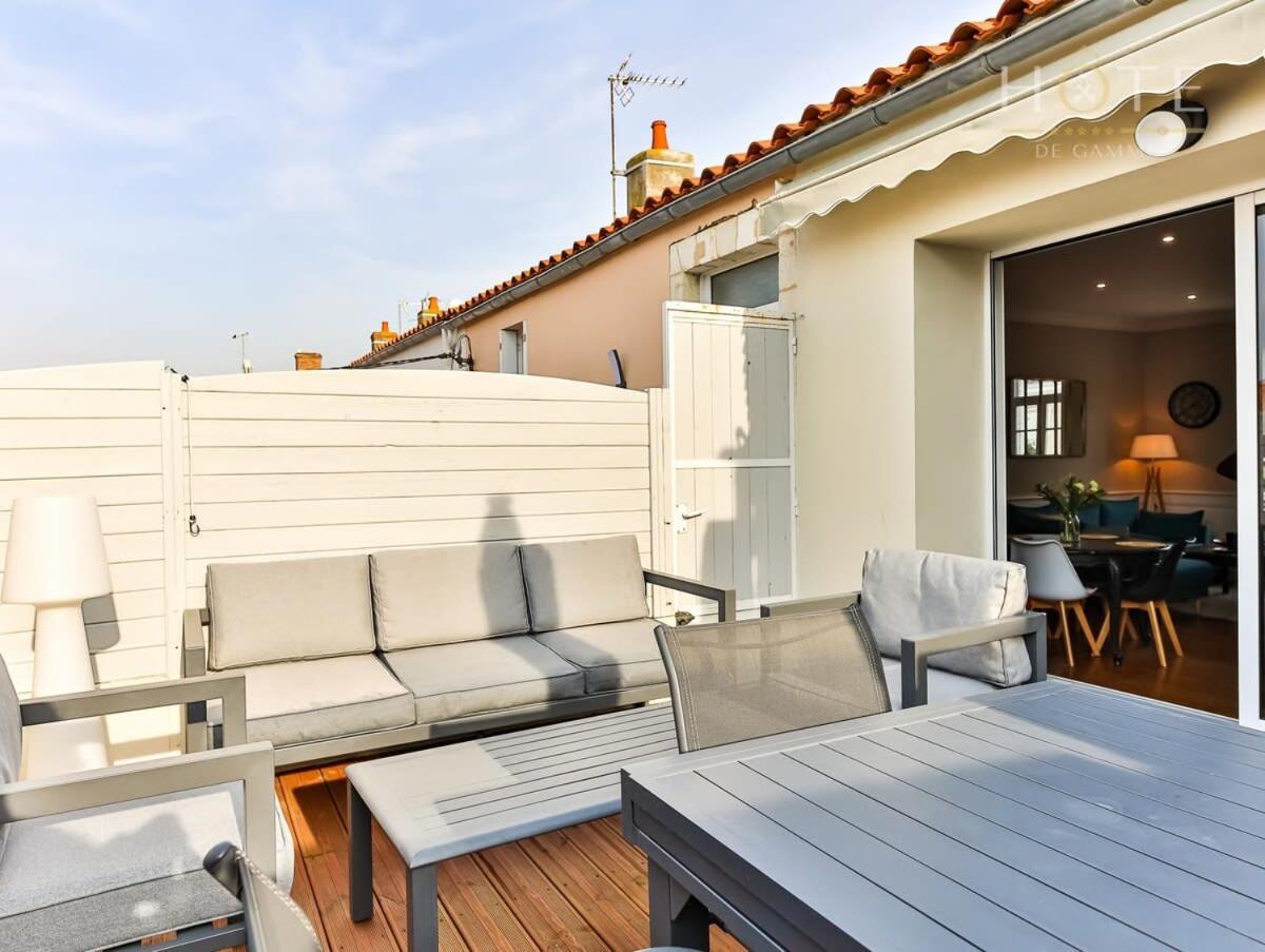 Chaleureux Logement-Centre Ville-Proche Gare-Plage レ・サ​​ーブル・ドロンヌ エクステリア 写真