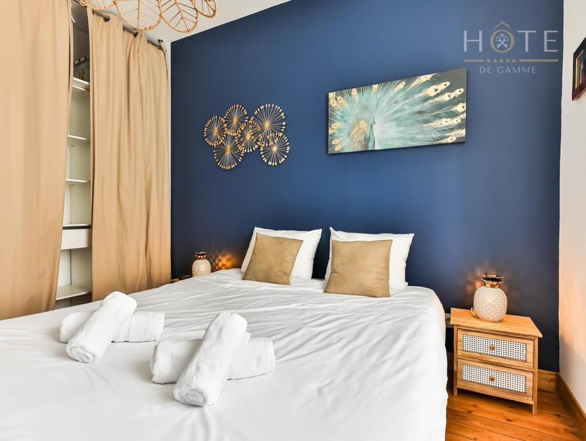 Chaleureux Logement-Centre Ville-Proche Gare-Plage レ・サ​​ーブル・ドロンヌ エクステリア 写真