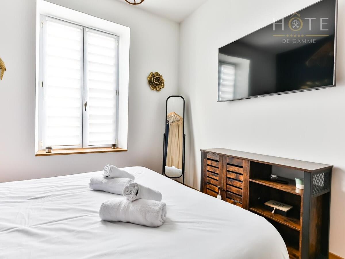 Chaleureux Logement-Centre Ville-Proche Gare-Plage レ・サ​​ーブル・ドロンヌ エクステリア 写真