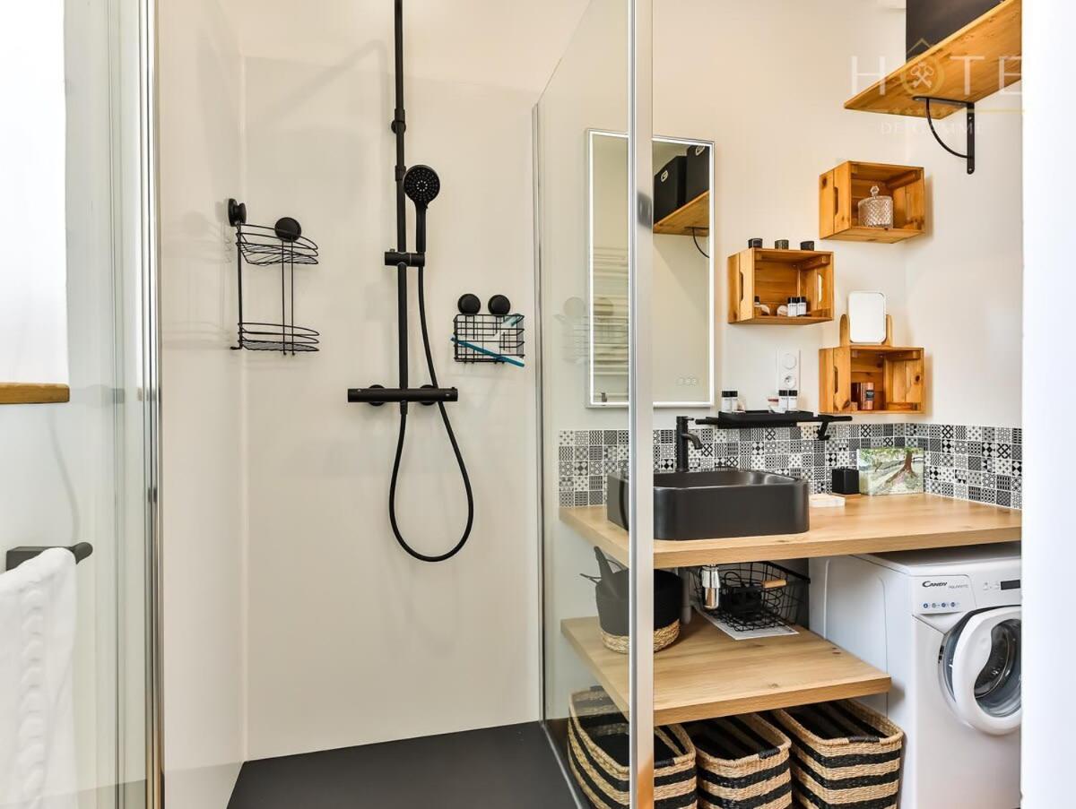 Chaleureux Logement-Centre Ville-Proche Gare-Plage レ・サ​​ーブル・ドロンヌ エクステリア 写真