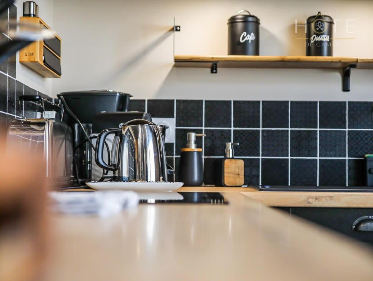 Chaleureux Logement-Centre Ville-Proche Gare-Plage レ・サ​​ーブル・ドロンヌ エクステリア 写真