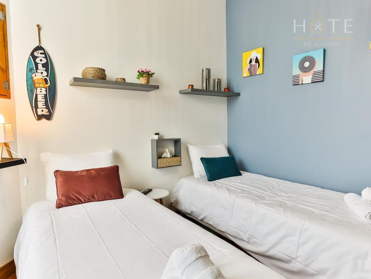 Chaleureux Logement-Centre Ville-Proche Gare-Plage レ・サ​​ーブル・ドロンヌ エクステリア 写真