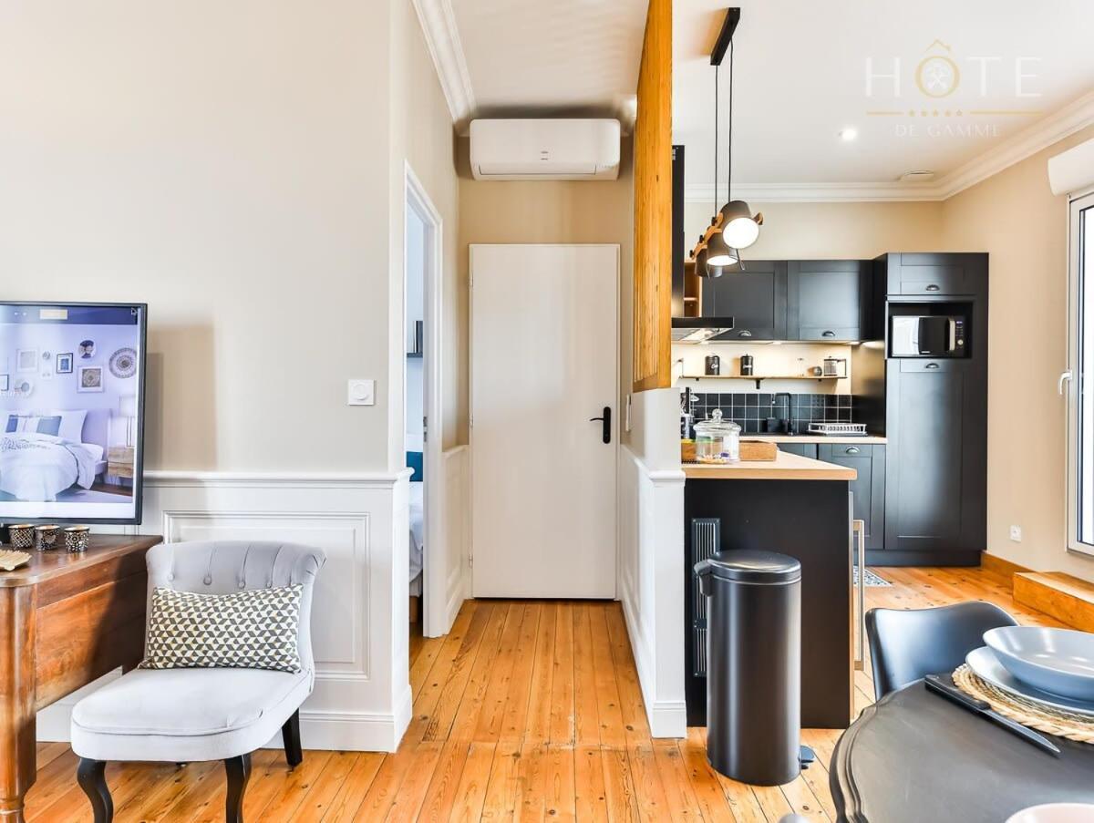 Chaleureux Logement-Centre Ville-Proche Gare-Plage レ・サ​​ーブル・ドロンヌ エクステリア 写真