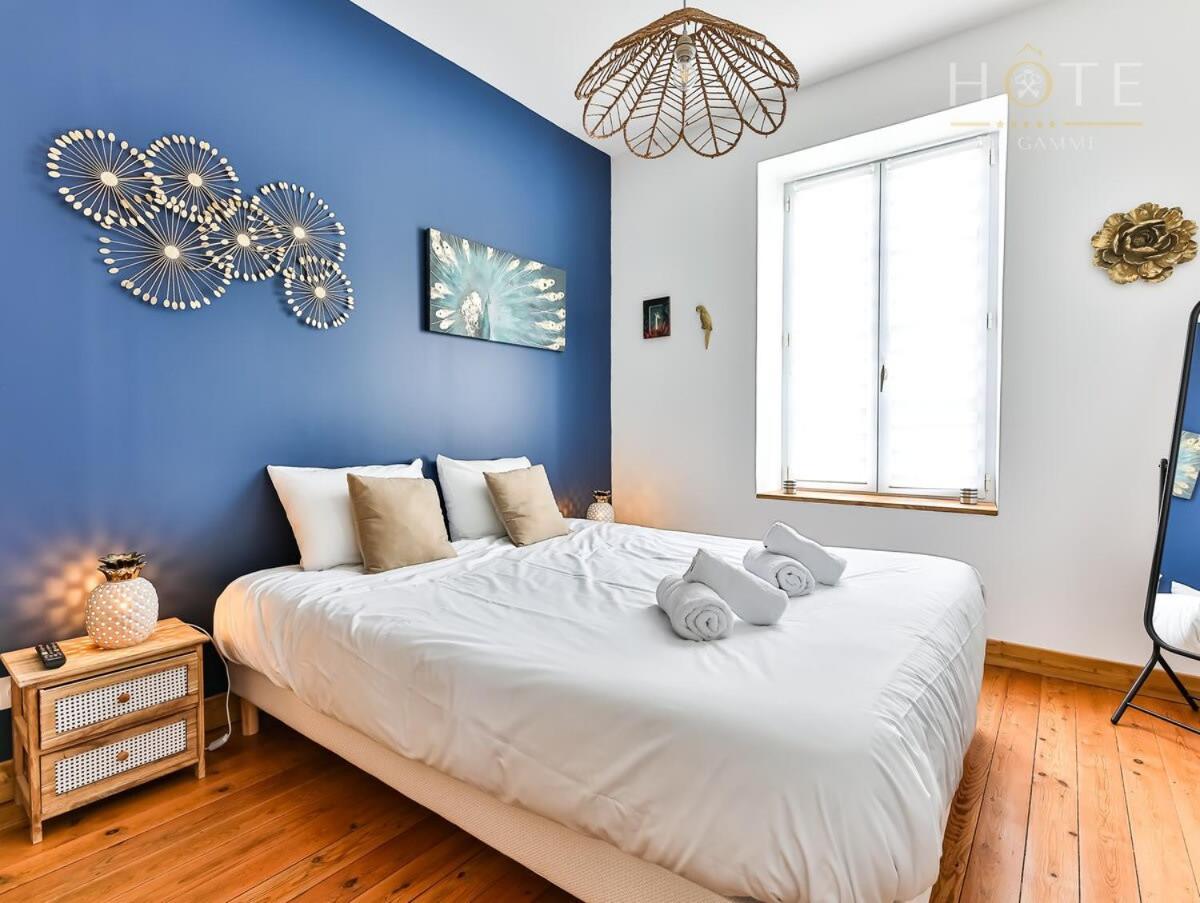 Chaleureux Logement-Centre Ville-Proche Gare-Plage レ・サ​​ーブル・ドロンヌ エクステリア 写真