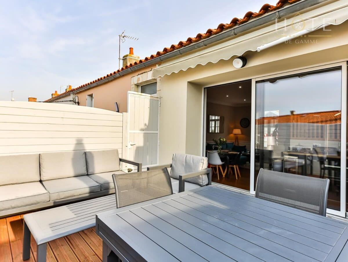 Chaleureux Logement-Centre Ville-Proche Gare-Plage レ・サ​​ーブル・ドロンヌ エクステリア 写真
