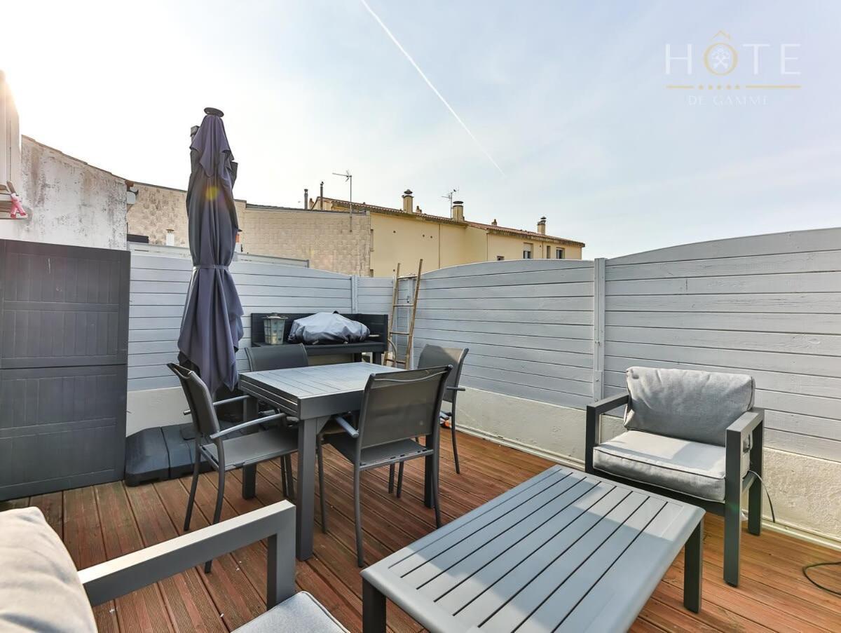 Chaleureux Logement-Centre Ville-Proche Gare-Plage レ・サ​​ーブル・ドロンヌ エクステリア 写真