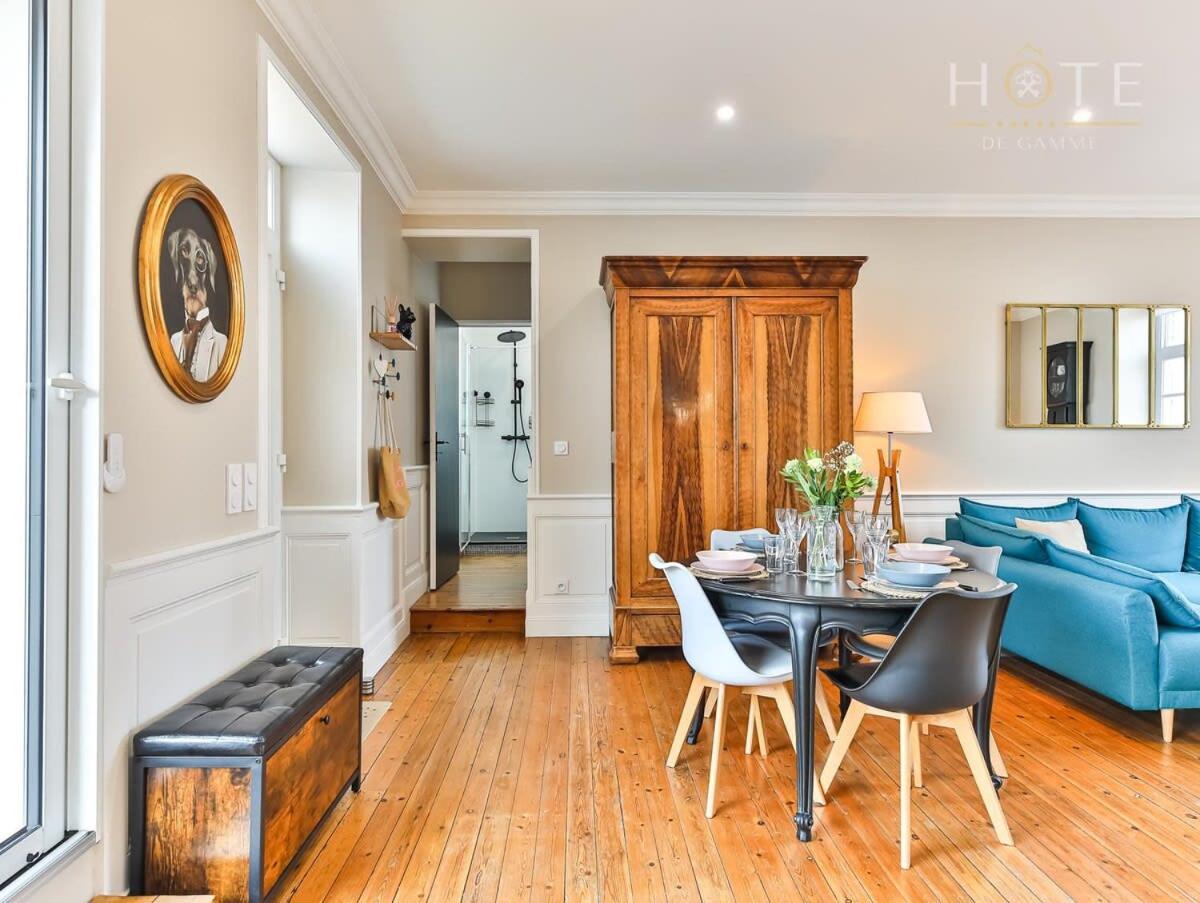 Chaleureux Logement-Centre Ville-Proche Gare-Plage レ・サ​​ーブル・ドロンヌ エクステリア 写真