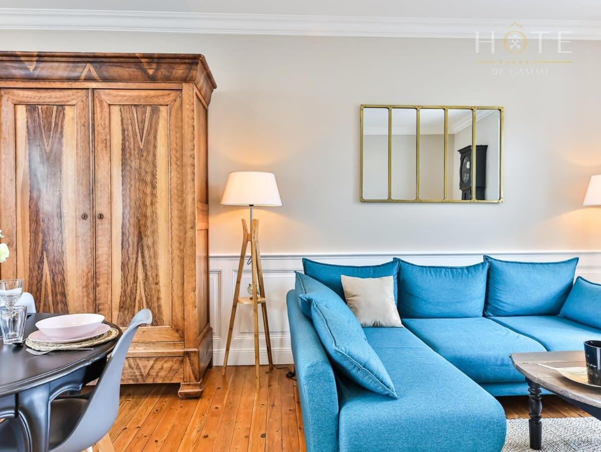 Chaleureux Logement-Centre Ville-Proche Gare-Plage レ・サ​​ーブル・ドロンヌ エクステリア 写真