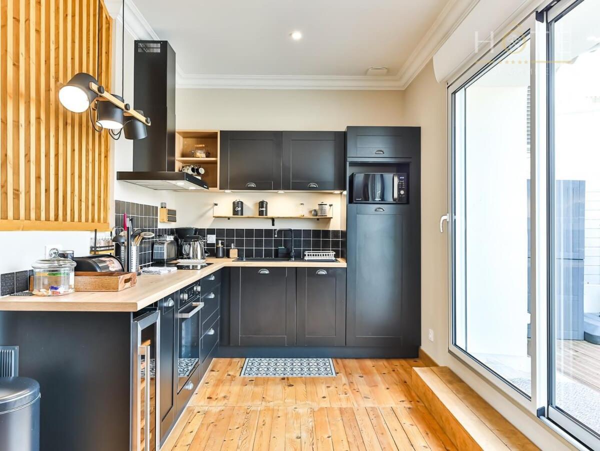 Chaleureux Logement-Centre Ville-Proche Gare-Plage レ・サ​​ーブル・ドロンヌ エクステリア 写真