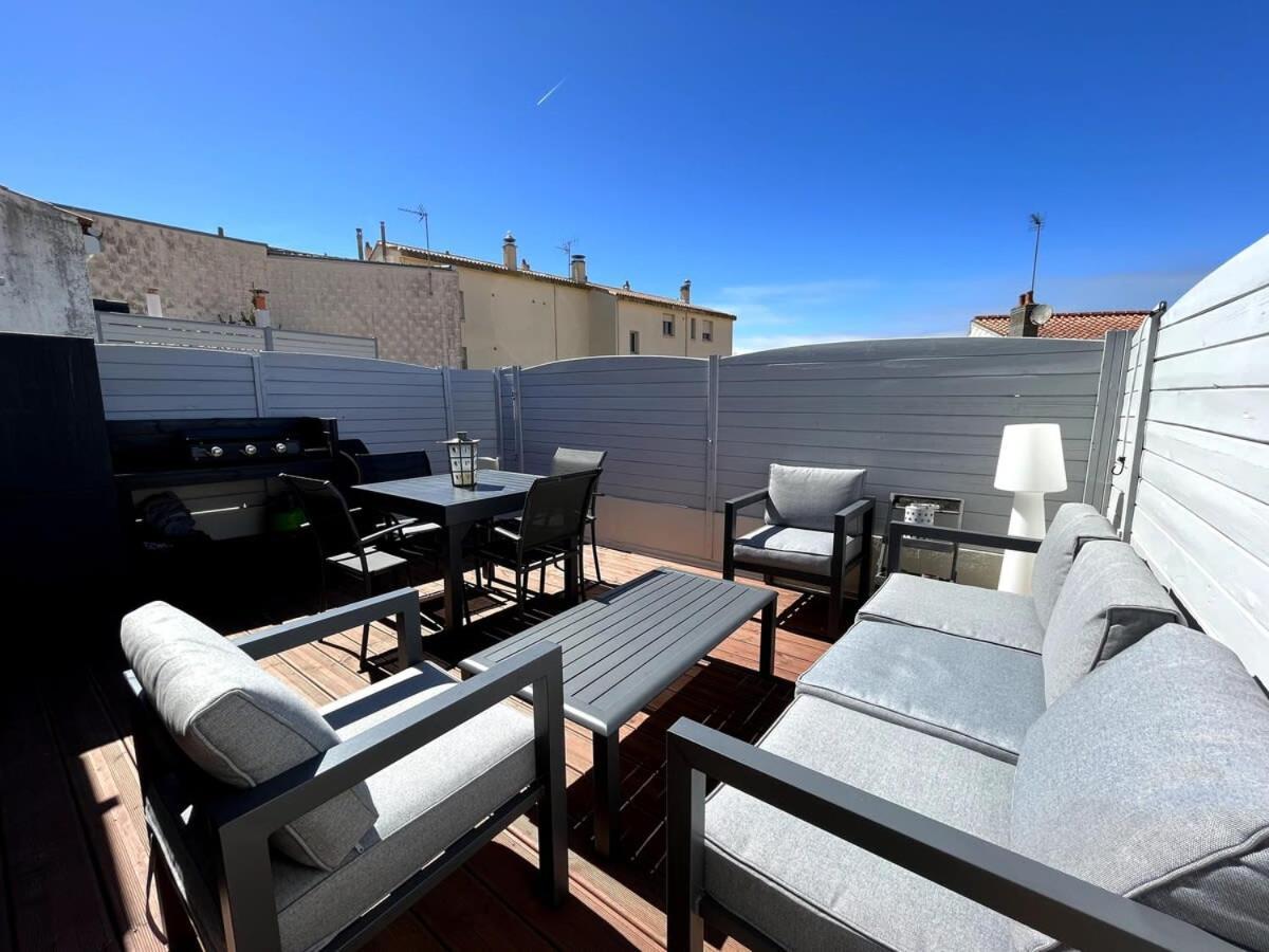 Chaleureux Logement-Centre Ville-Proche Gare-Plage レ・サ​​ーブル・ドロンヌ エクステリア 写真