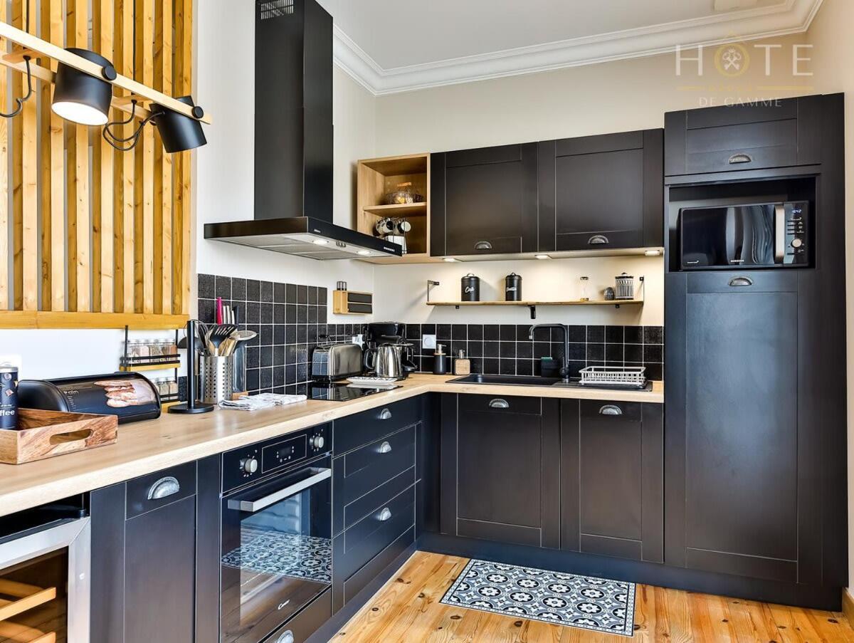 Chaleureux Logement-Centre Ville-Proche Gare-Plage レ・サ​​ーブル・ドロンヌ エクステリア 写真