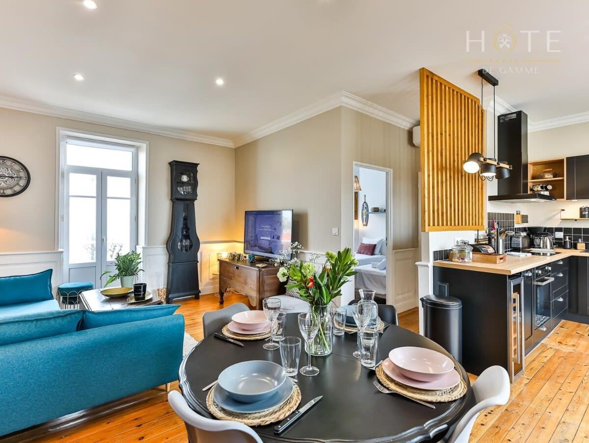 Chaleureux Logement-Centre Ville-Proche Gare-Plage レ・サ​​ーブル・ドロンヌ エクステリア 写真